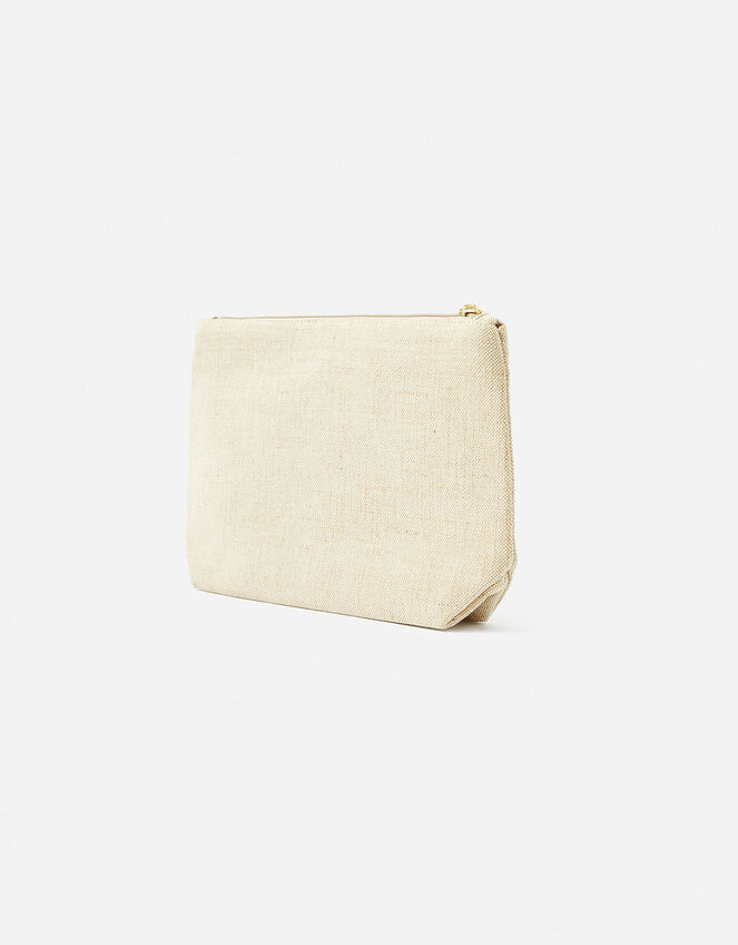 Sunflower Large Embellished Wash Bag, , large