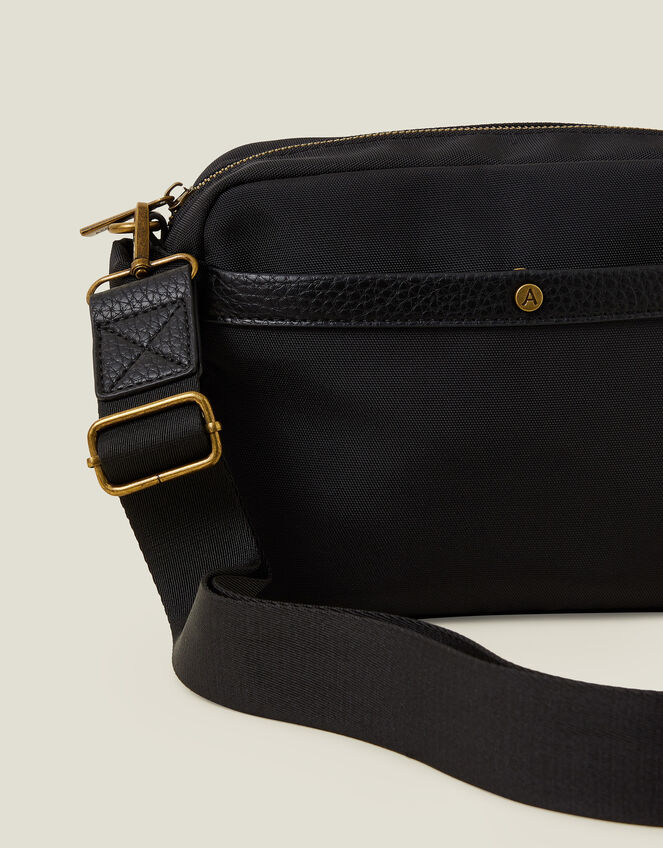 Canvas Crossbody Bag, , large