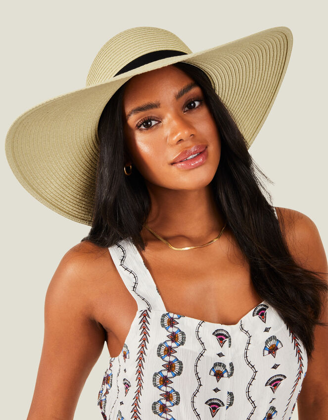 Trim Floppy Hat, , large