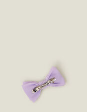 Girls Bow Barrette Clip, , large