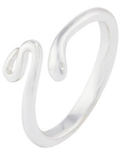 Snake Ring, Silver (SILVER), large