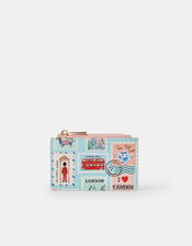 London Stamp Print Card Holder, , large