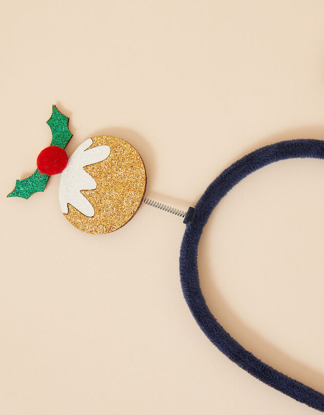 Christmas Pudding Bopper Dog Headband Multi Gifts for pets