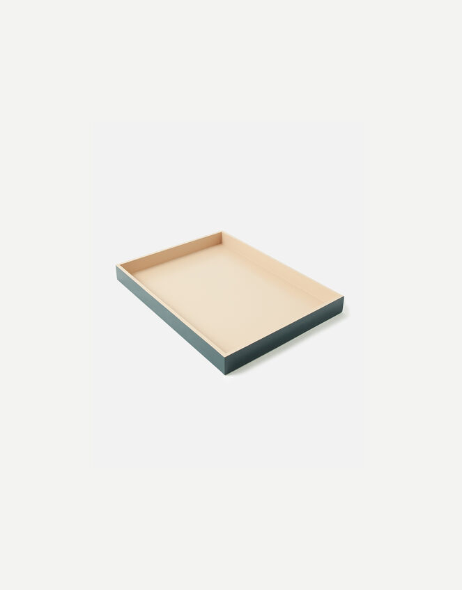 Small Wooden Contrast Tray, , large