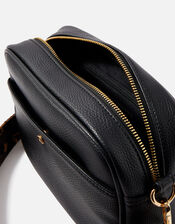 Leopard Webbing Strap Camera Bag, , large