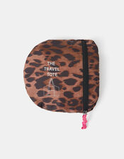 Animal Print Packable Tote Bag, , large