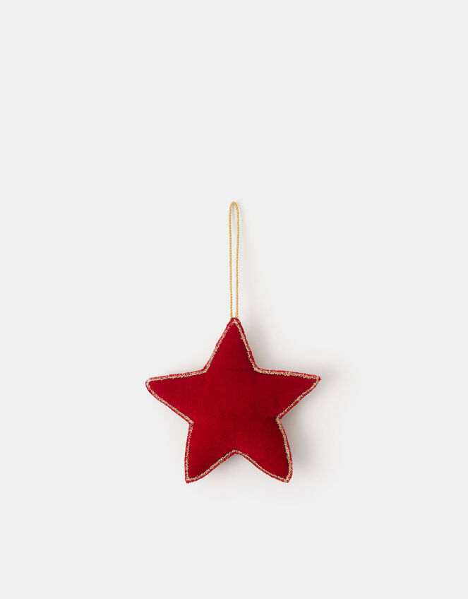 Union Jack Star Christmas Tree Decoration, , large