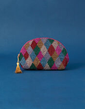 Harlequin Curve Makeup Bag, , large