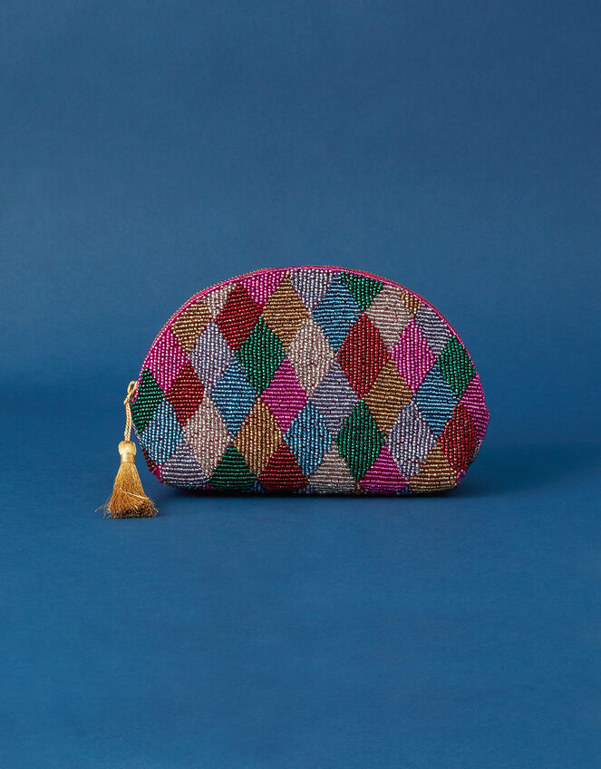 Harlequin Curve Makeup Bag, , large