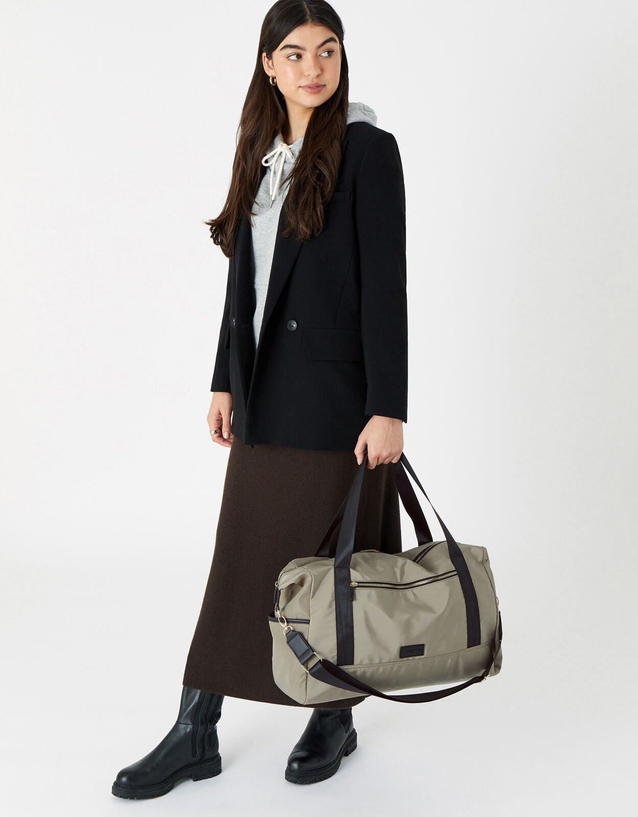 Rowan checkered weekender bag 2025