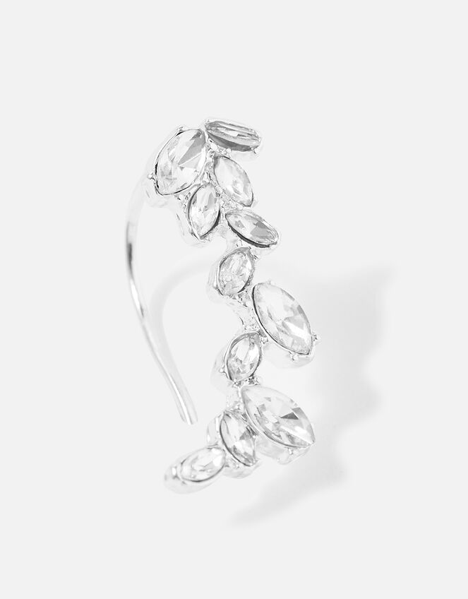 Berry Blush Crystal Crawler Earrings Drops Accessorize UK