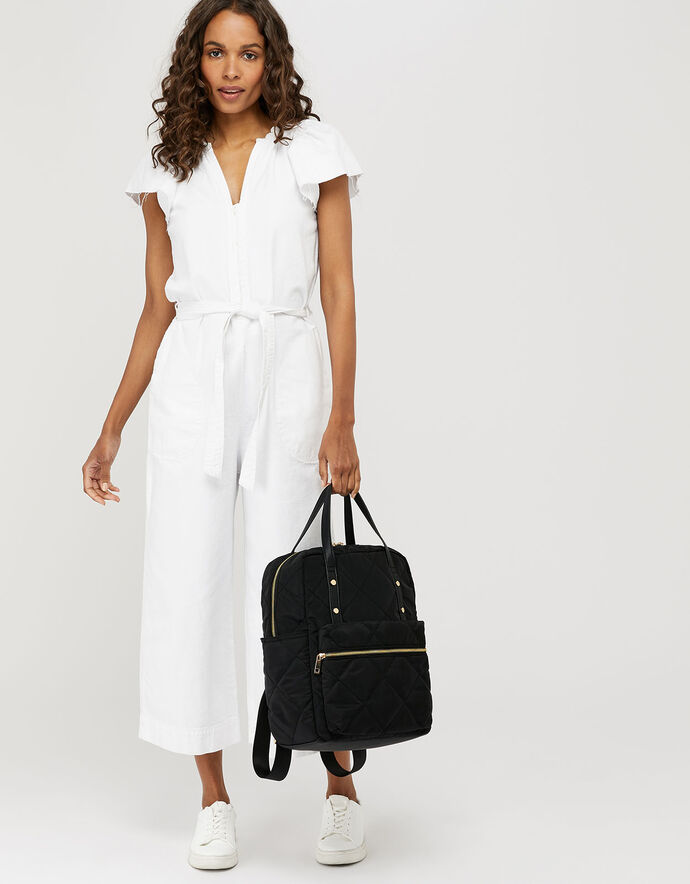 Emmy Vegan Quilted Backpack Backpacks Accessorize UK