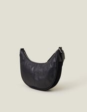 Leather Sling Cross-Body Bag, , large