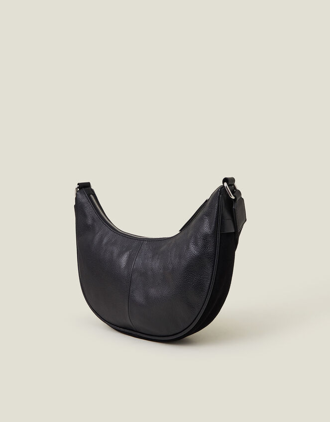 Leather Sling Cross-Body Bag, , large