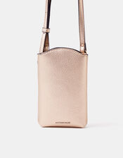 Metallic Pouch Phone Bag, , large