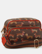 Sausage Dog Crossbody Bag, , large