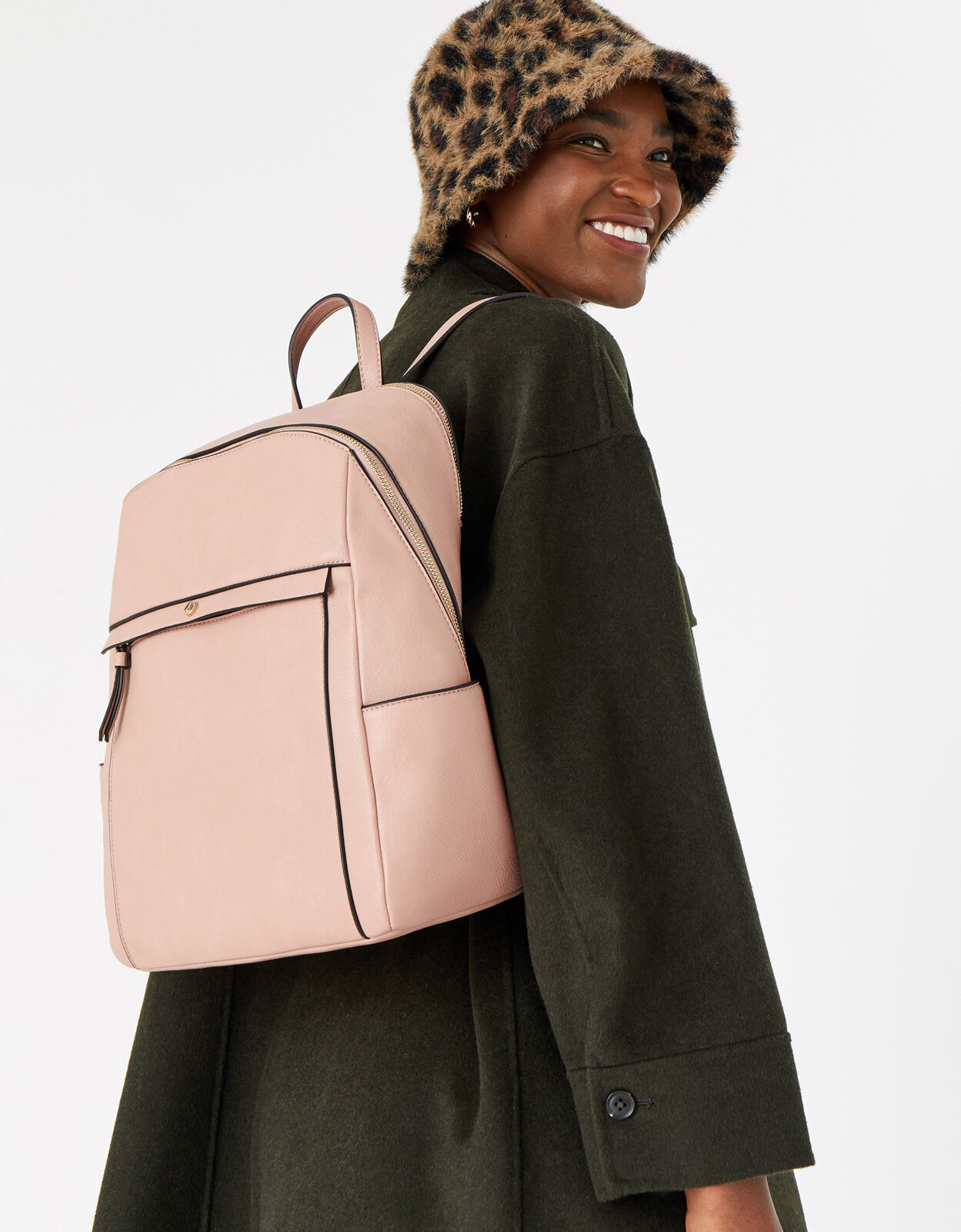 Accessorize pink backpack online