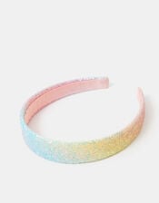 Girls Ombr&eacute; Glitter Headband, , large
