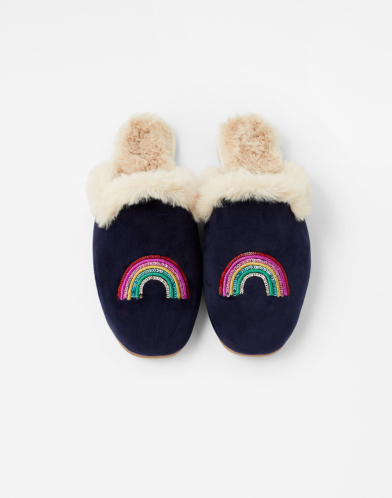 Rainbow slippers sale online