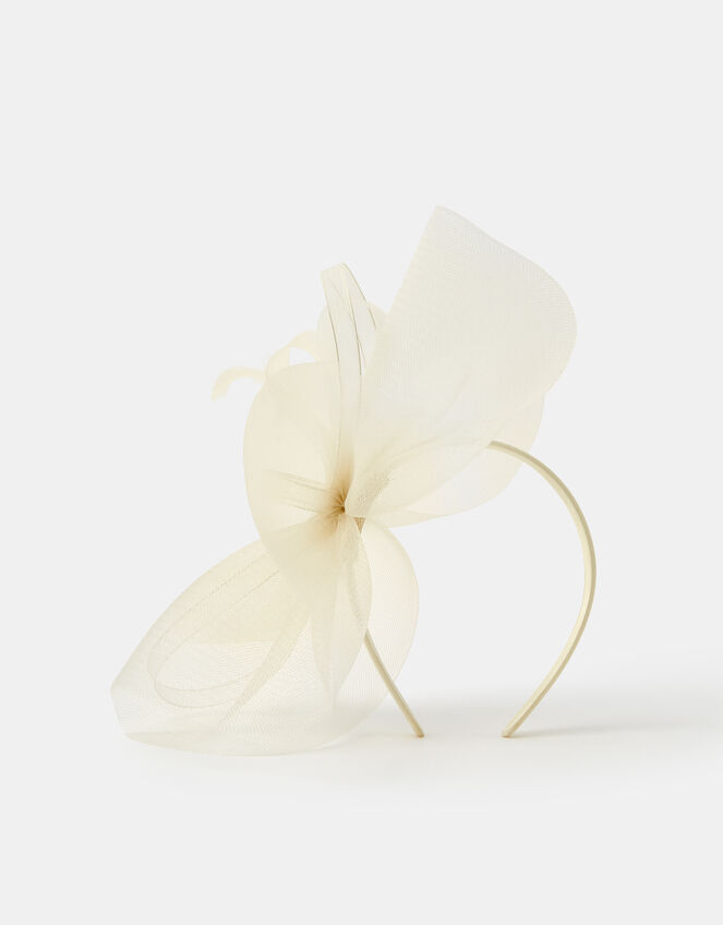 Mini Crin Fascinator, Ivory (IVORY), large