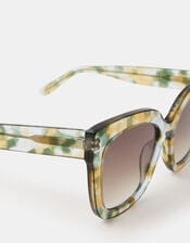 Acetate Oversized Square Sunglasses, , large