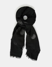 Polka-Dot Blanket Scarf, , large