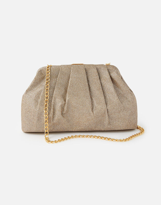 Glitzy Frame Clutch , , large