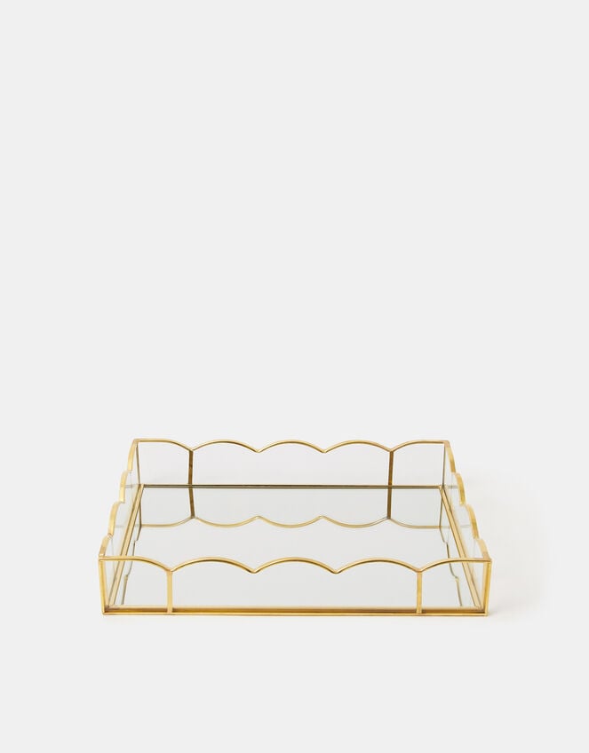 Scallop Mirror Tray, , large