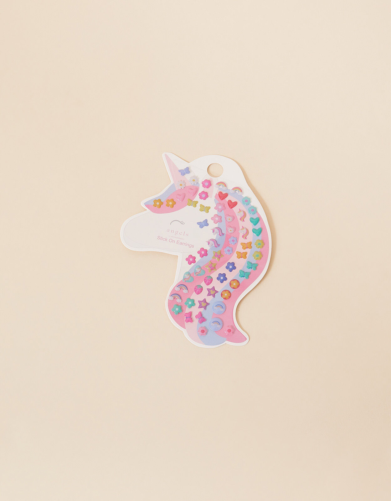 Unicorn stick on earrings outlet