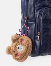 Girls Teddy Purse Bag Charm, , large