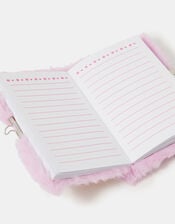 Girls Fluffy Capybara Lockable Journal, , large