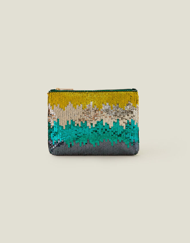 Ombre Sequin Pouch, , large