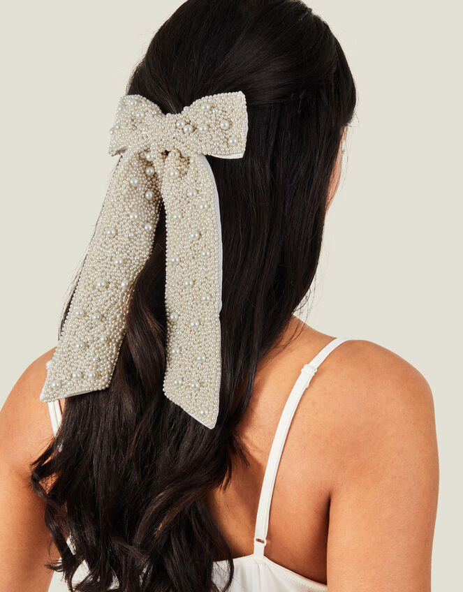 Accessorize Statement Pearl Hair Bow