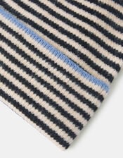 Stripe Beanie Hat, , large
