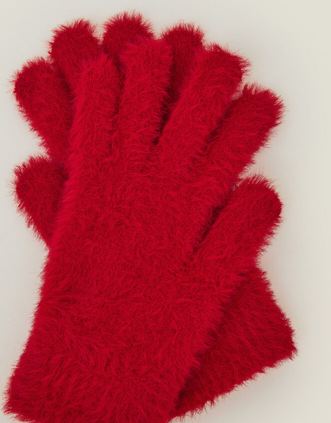 Superstretch Fluffy Gloves, , large