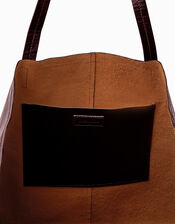 Patent Leather Tote Bag, , large