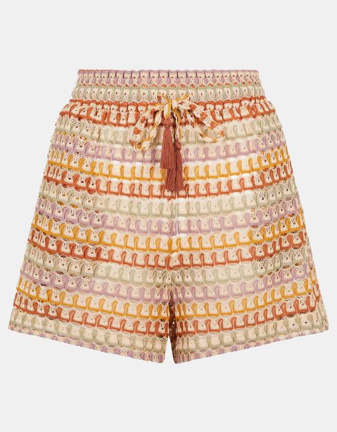 Crochet Shorts, Multi (MULTI), large