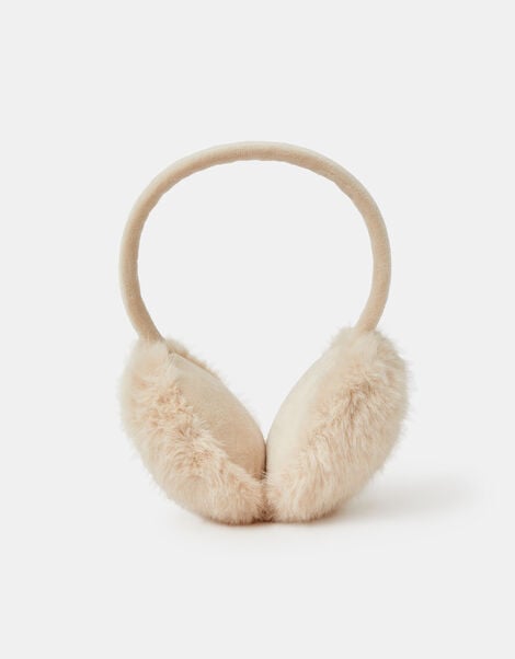 Faux Fur Earmuffs, , large