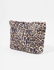 Leopard Zip-Top Bag Organiser, , large