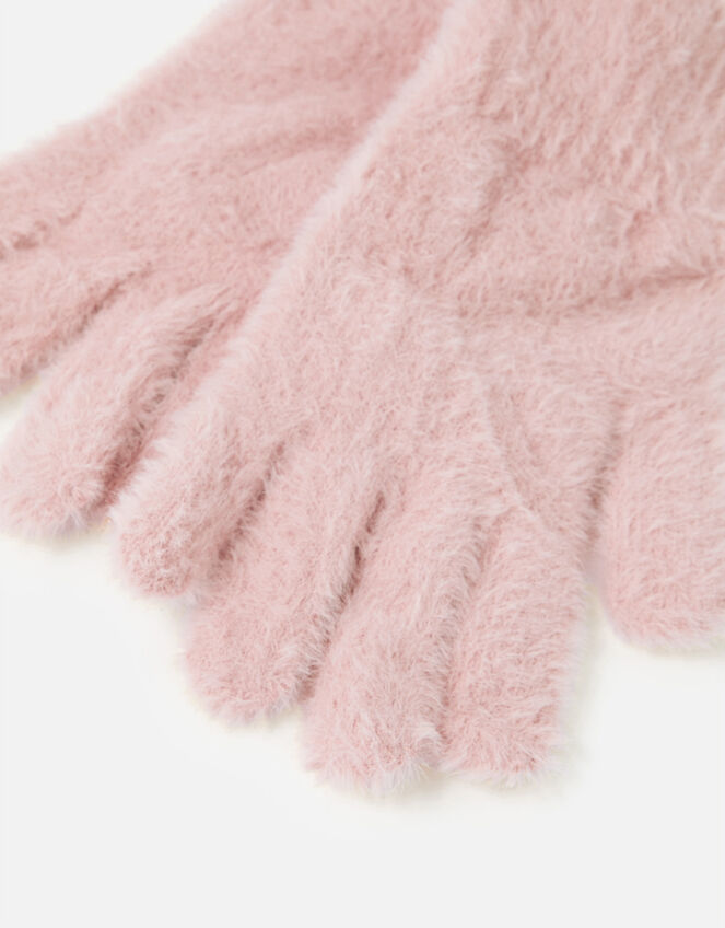 Stretch Fluffy Glove Twinset, , large