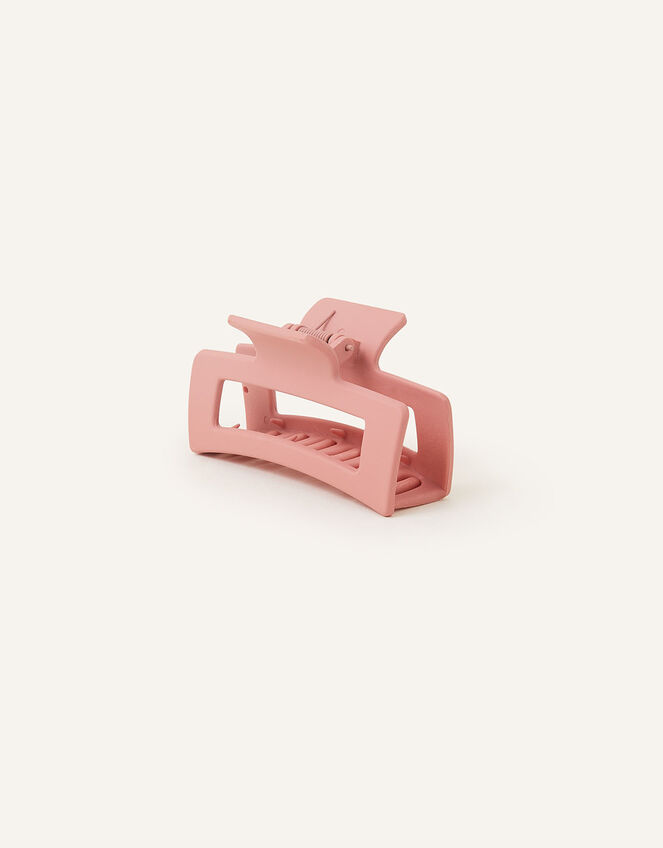 Medium Matte Rectangular Claw Clip, , large