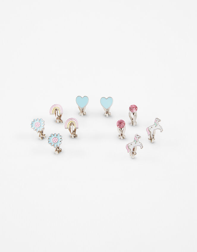 Unicorn ClipOn Earring Set Girls earrings Accessorize UK