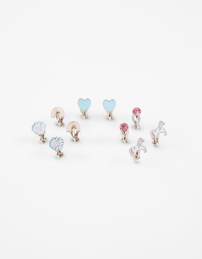 Unicorn ClipOn Earring Set Girls earrings Accessorize UK