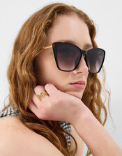 Square Cat Eye Sunglasses, , large