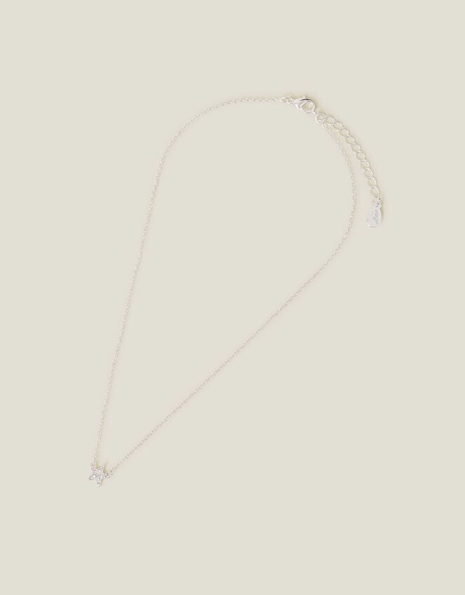 Pave Star Pendant Necklace, , large