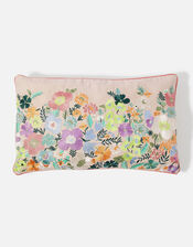 Hampton Floral Embroidered Cushion Cover, , large