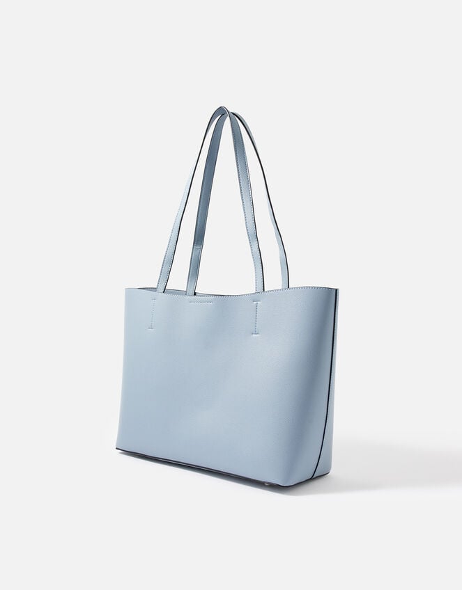 Leo Tote Bag, Blue (BLUE), large