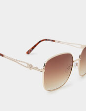 Large Square Sunglasses, , large