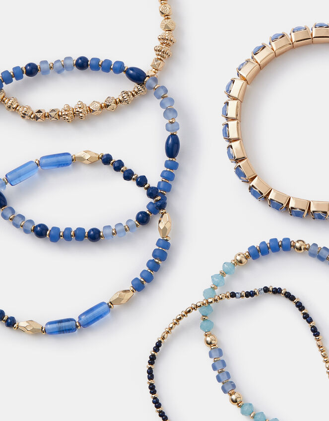 11-Pack Bead Stretch Bracelets, , large