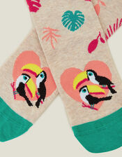 Toucans in Love Socks, , large